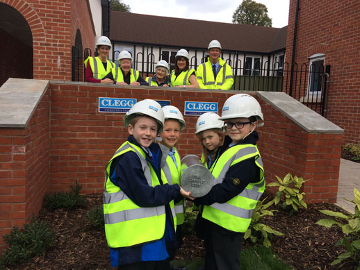 Time capsule burial at Burcot Grange (Section 1)